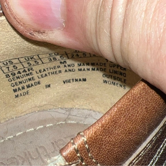 Timberland Earthkeepers Ellsworth Ballerina Women Shoes Sz 7.5M Leather - Picture 11 of 11